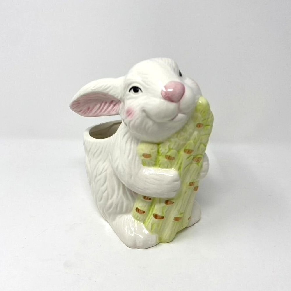 Target Easter Bunny Asparagus Planter Candy Treat Dish